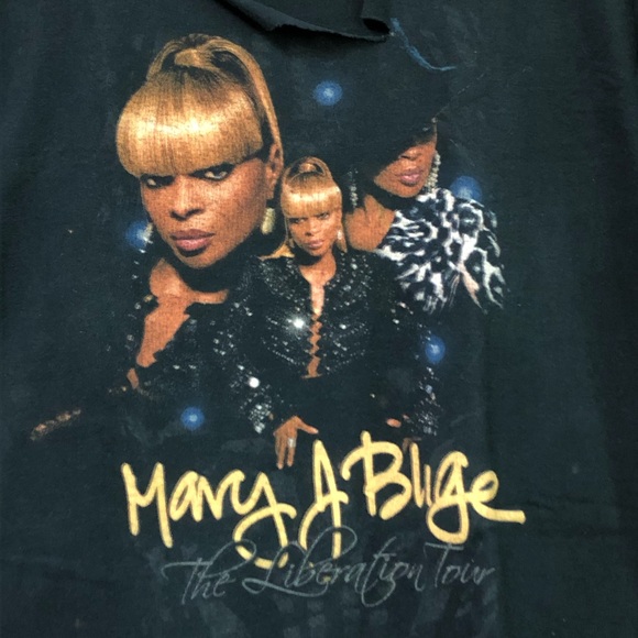 Mary J Blige hip hop rap tee - Picture 5 of 6